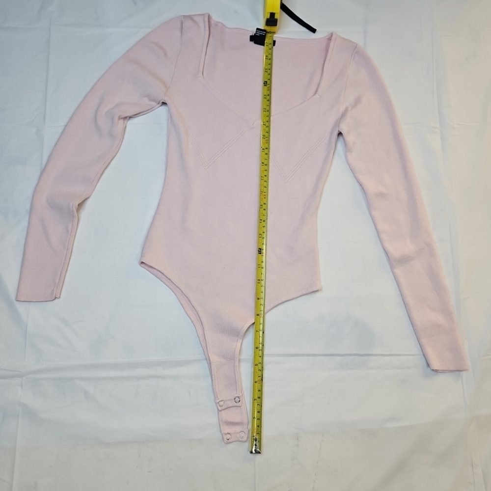 🎁 Forever21 women pink Bodysuit small - Picture 6 of 10